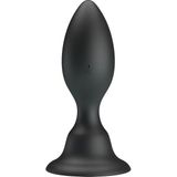 Anal ve Vajinal Tıkaç Titreşimli Vantuzlu Anal Plug