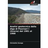 Analisi geotecnica della diga di Pournari I (Grecia) dal 1981 al 1988