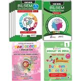 Analiz Yayınları 1.Sınıf Bilsem Sınavlarına Hazırlık Seti Kazandıran Set 4 Parça Süper Set