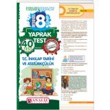 Analiz Yayınları 8. Sınıf T.C. Inkılap Tarihi Ve Atatürkçülük Yaprak Test