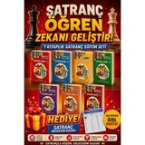Analiz Yayınları Satranç Kampı 7 Kitap Set “Çocuklar İçin Satranç Öğreniyorum – Adım Adım Eğitim | Antrenör Cenk AKÇAY Onaylı”