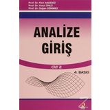 Analize Giriş 2. Cilt - Doğan Dönmez Fikri Akdeniz Yusuf Ünlü