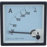 Analog Ampermetre Panel Meter 1.5 250/5A TE-96 10cmx10cm