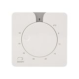 Analog Kablolu Termostat Merallı C430B Beyaz 16A 3.5kw
