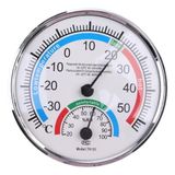 Analog Termometre ve Higrometre, -30°C ile 50°C, Model TH101 | Sıcaklık ve Nem Ölçer, Renk Kodlu Gösterge, Masa Üstü Standlı, Pil Gerektirmez, İç Mekan Kullanımı