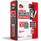 Anamorfik Yayınları 2024 ÖABT İlköğretim Matematik Öğretmenliği 10’lu Çözümlü Paket Deneme