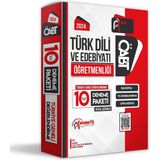 Anamorfik Yayınları 2024 ÖABT Türk Dili ve Edebiyatı Öğretmenliği 10’lu Paket Deneme