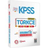 Anamorfik Yayınları 2026 Kpss Yeni Sistem Türkçe Tek Kitap Anamorfik Özgün Soru Bankası Konu Konu Dijital Çözümlü