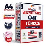 Anamorfik Yayınları 2026 MEB-AGS ÖABT Türkçe Öğretmenliği ÖSYM Tıpkı Basım 13lü Deneme Paketi Dijital Cevaplı