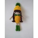 Ananas Bebek Amigurumi Organik Oyuncak