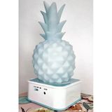 Ananas Figürlü Led Gece Lambası - Çocuk Bebek Odası Dc/5V Girişle Ve Pille Çalışabilen Dokunarak Renk Değiştiren Masa Lambası
