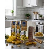 Ananas Lokum, Antep Fıstıklı Türk Lokumu, Meyveli, 125 gr C Vitamini ve%20 Protein Formülü, Pancar Suyuyla Üretilmiştir (3)