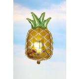Ananas Şekilli Gold Renk Büyük Folyo Balon Doğum Günü Süsleri