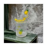 Ananas Tasarımlı Kupa Bardak - Renkli