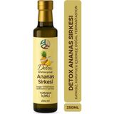 Ananaslı Detox Diyete Destek Özel Karışım En Etkili ve En Lezzet Organik Sirkesi 250 ml