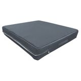 ANANMEI Köpek Yatak Kılıfları 44" U × 32" G × 4" H 600D Oxford Su Geçirmez Köpek Yatak Örtüsü Fermuarlı ve Taşıma Saplı Köpek Yatak Örtüleri Yıkanabilir Değiştirilebilir, Sadece Kılıf (Gri)