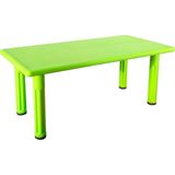 Anaokulu Çocuk Masası Dikdörtgen (Plastik) - 60x120 - Yeşil