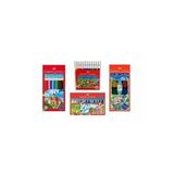 anaokulu kreş seti faber castell - 12liSulu boya -12liKuru boya- 12 li pastel by - 12 li keçeli klm