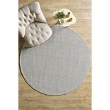 Anaska Home Modern Desenli Cool Halı Sisal Halı Bukleli Halı Gümüş Halı Düz Renk Halı Salon Halısı Yuvarlak