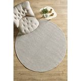 Anaska Home Modern Desenli Cool Halı Sisal Halı Bukleli Halı Krem Halı Düz Renk Halı Salon Halısı Yuvarlak