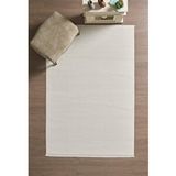 Anaska Home Modern Halı Özel Kesim Halı Kolay Temizlenebilir Halı Salon Halısı Mutfak Halısı Yolluk Krem Halı