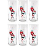 Anason Işleri Balık Evi Rakı Kadehi 6'lı Set - Şeffaf - 205 ml
