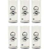 Anason Işleri Bukowski Klasik Rakı Kadehi 6'lı Set - Şeffaf - 200 ml