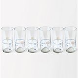 Anason İşleri Çelebi Dublesi Rakı Kadehi 6 Adet - Renkli - 200 ml