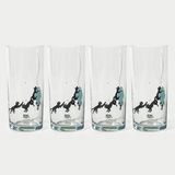 Anason İşleri Deniz Kedisi Rakı Kadehi 4 Adet - Gri - 200 ml