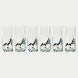 Anason İşleri Deniz Kedisi Rakı Kadehi 6 Adet - Gri - 200 ml