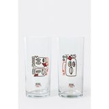 Anason İşleri Dünya Atay Karışık Rakı Kadehi 2'li Set