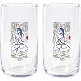 Anason İşleri Ehlidil, Su Bardağı 2'li Set - Şeffaf - 365 ml