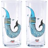 Anason Işleri Ejder Kule Rakı Kadehi 2 Adet - Beyaz - 200 ml