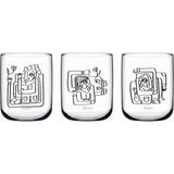 Anason İşleri Ekin Anıl Viski Kadehi 3'lü Set 280CC - Şeffaf - 280 ml