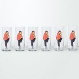 Anason İşleri Hassas Denge Erkek Rakı Kadehi 6 Adet - Kahverengi - 200 ml