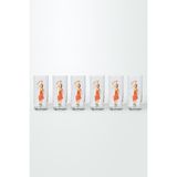 Anason İşleri Hassas Denge Kadın Rakı Kadehi 6'lı Set