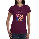 Anason İşleri İstanbul Sözleşmesi Yaşatır Bordo AS1 Alpha Kadın T-shirt