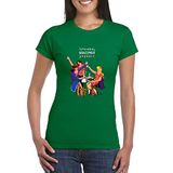 Anason İşleri İstanbul Sözleşmesi Yaşatır Çimen Yeşili AS1 Alpha Kadın T-shirt