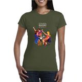 Anason İşleri İstanbul Sözleşmesi Yaşatır Haki AS1 Alpha Kadın T-shirt