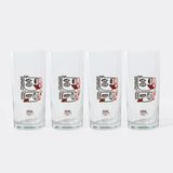 Anason İşleri Kuş Kuşa Rakı Kadehi 4'lü Set