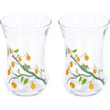 Anason İşleri Limon Ara Çay Bardağı 2'li Set - 90 ml - Şeffaf