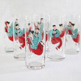 Anason Işleri Müzisyenler, Rakı Kadehi 6 Adet - Renkli - 200 ml