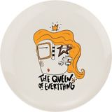 Anason İşleri Queen Of Everything Yuvarlak Tabak 27CM - 27 cm
