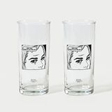Anason İşleri Retro ‘Sırasıyla’ Rakı Kadehi 2'li Set