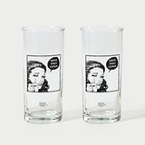 Anason İşleri Retro ‘Susuz’ Rakı Kadehi 2'li Set