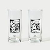 Anason İşleri Retro ‘Zeki’ Rakı Kadehi 2'li Set