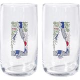 Anason İşleri Rind, Su Bardağı 2'li Set - Şeffaf - 365 ml