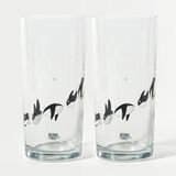 Anason İşleri Şakacı Balık Rakı Kadehi 2 Adet - Mavi - 200 ml