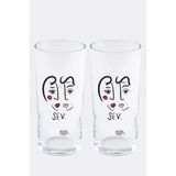 Anason İşleri Sev Kadehi 2'li Set