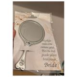 Anatolia 5 Adet Gümüş Bride Dağıtmalık El Aynası Bride To Be Parti El Aynası Hediyelik